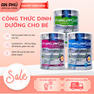Sữa Bột Hoàng Gia Úc Premium Gold Đủ Số Bổ Sung Vitamin, Khoáng Chất Cho Trẻ ROYAL AUSNZ 900g