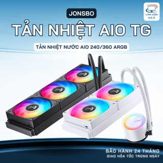 BỘ TẢN NHIỆT NƯỚC JONSBO TG-240/360 ARGB - TẢN NHIỆT NƯỚC AIO CHÍNH HÃNG XỊN XÒ