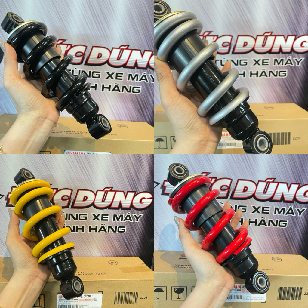 💫 Phuộc sau Exciter 150 màu đen, đỏ, vàng, bạc chính hãng YMH