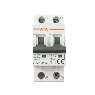 MCB DC chuyên dụng bảo vệ quá tải ngắn mạch cho năng lượng mặt trời