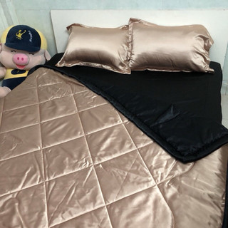 Mền lẻ phi lụa kích thước 2,2x2m( mền phối 2 mặt 2 màu khác nhau)