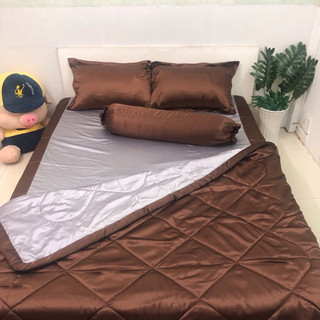 Mền lẻ phi lụa kích thước 2,2x2m( mền phối 2 mặt 2 màu khác nhau)