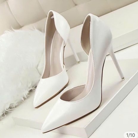 GIÀY CAO GÓT Chất Da Bóng HỞ EO Đế Đỏ Ball Trơn Gót Nhọn Cao 7p - 9p Dành cho Nàng đi chơi đi tiệc | BigBuy360 - bigbuy360.vn