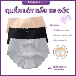 Quần Lót Bầu Cạp Chéo Chữ V, Quần Lót Sau Sinh Đũng Kháng Khuẩn, Chất Liệu Su Đúc Dành Cho Mẹ Bầu 2103
