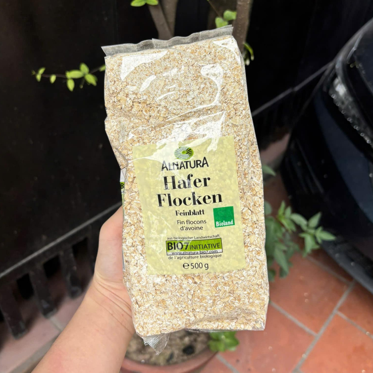 Yến Mạch Cán Dẹt Hafer Flocken Đức 500GR