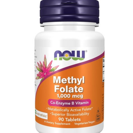 Now Co-enzyme B VitaminMethyl Folate 90v