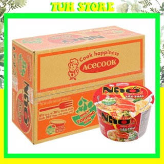  Thùng 12 Mì Tô Nhớ Lẩu Thái 84g-TUH 