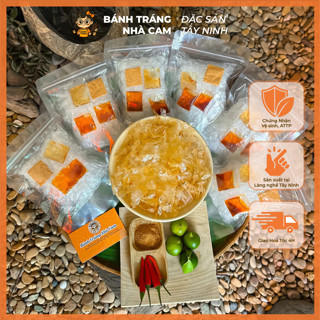  Bánh Tráng Trộn Truyền Thống Dẻo Sợi Siêu Ngon 3 Bịch Ăn Vặt Đặc Sản Tây Ninh - Bánh Tráng Nhà Cam 