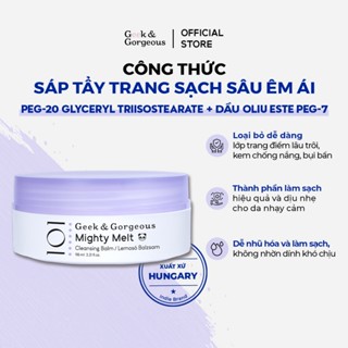  Sáp Tẩy Trang Sạch Sâu Dịu Nhẹ Geek&Gorgeous Mighty Melt 98ml 