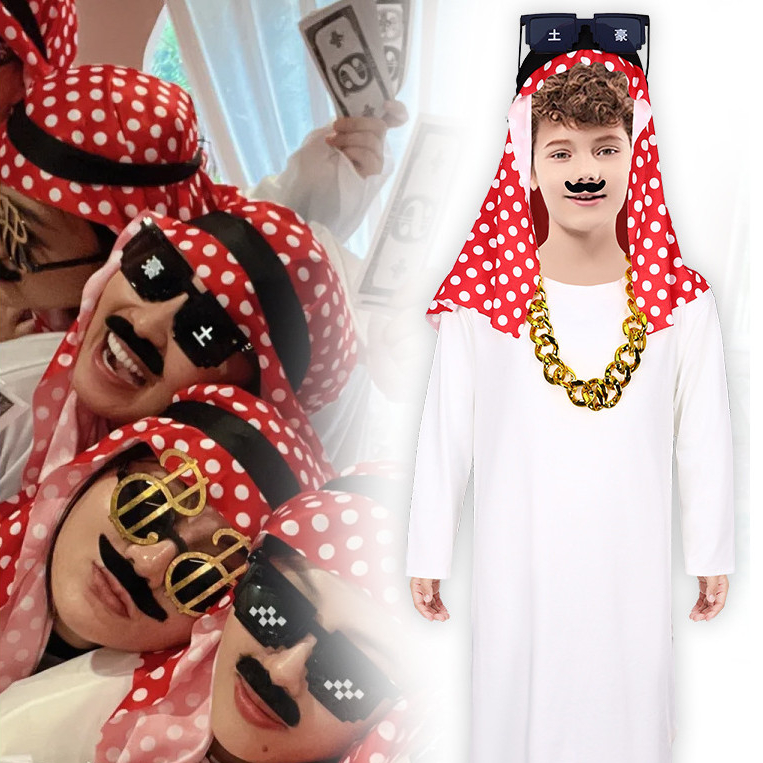 [HỎA TỐC] Trang phục Dubai người lớn trẻ em dự đám cưới, họp lớp, sự kiện Halloween