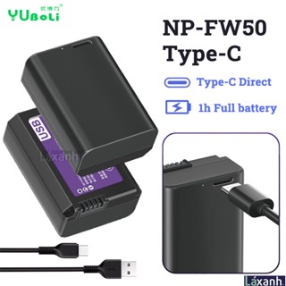  Sony FW50 NP-FW50 Type-C | Pin sạc trực tiếp Yuboli Sony ZV-E10 A7 A72 Nex7 A6000 A6300 A6500 A6400 A7s A7r A7s2 A7r2 