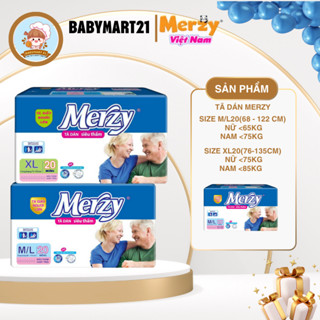  Bỉm già Merzy ML20 XL20 M20  bỉm dán  #Tã Merzy ML20 XL20 M20 #bỉm merzy #Bỉm già merzy #caryn #tã merzy #merzy 