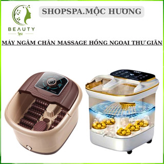  Bồn Ngâm Chân Tự Động Massage Có Sục Khí | Bồn Ngâm Chân Tự Động Có Đèn Hồng Ngoại Máy Ngâm Chân khử Mùi Hôi. 