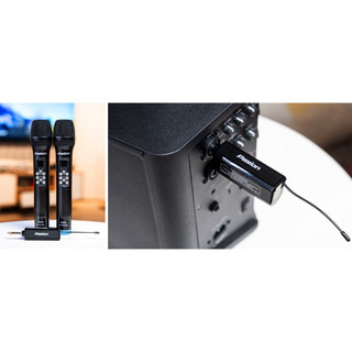 Micro Karaoke Đa Năng PASION ECHO (Bản 2025) (Mic UHF, Kết Nối loa Bluetooth, loa kéo, Mixer, Amply)
