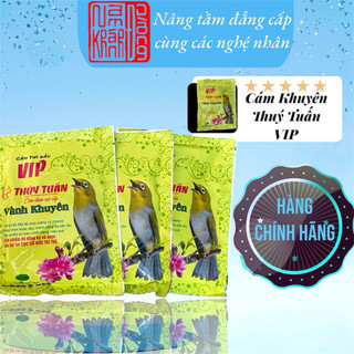 3 gói cám chim vành khuyên Thúy Tuấn VIP cao cấp 100gram - Cám chim Thúy Tuấn chính hãng