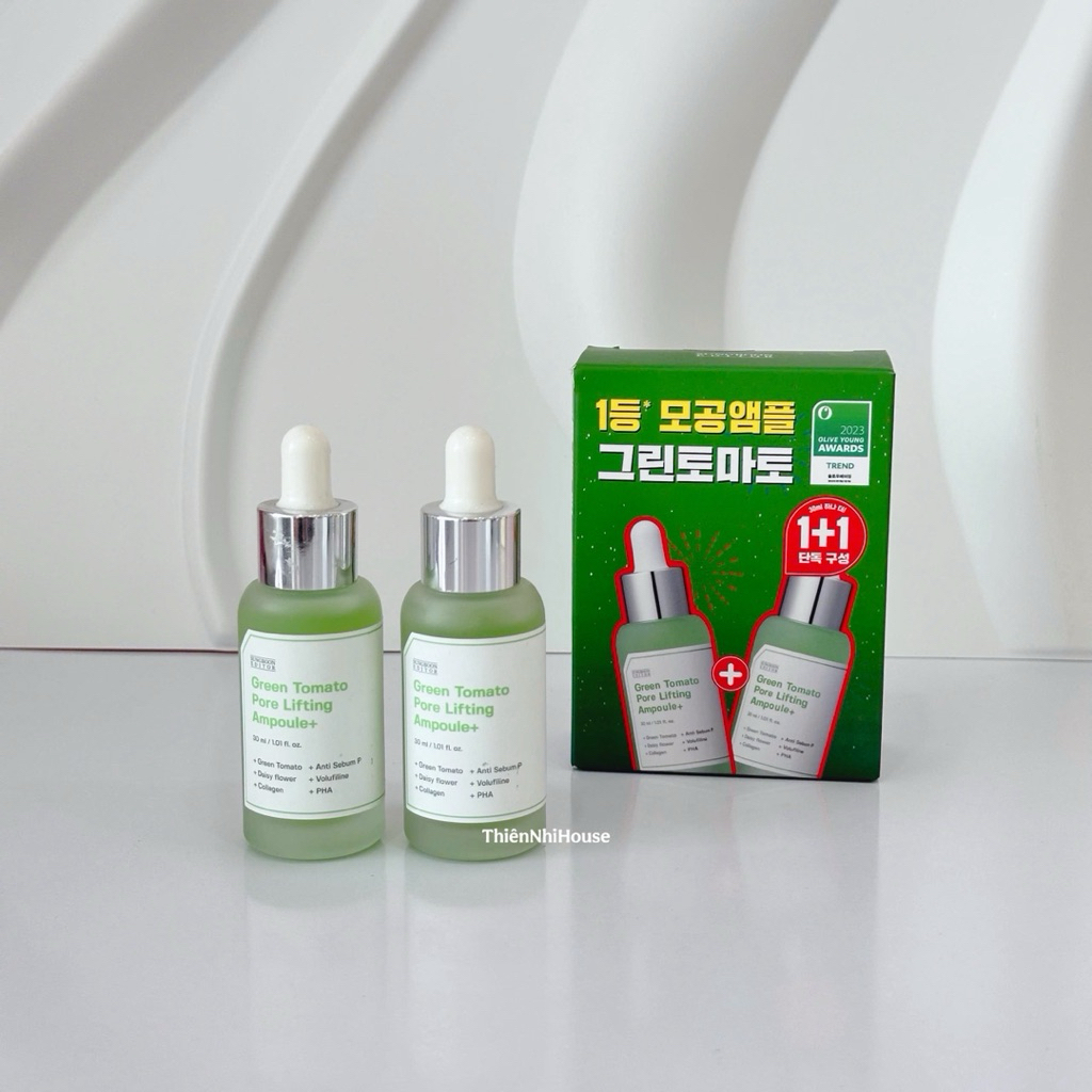 Serum SungBoon Editor Green Tomato Pore Lifting Ampoule