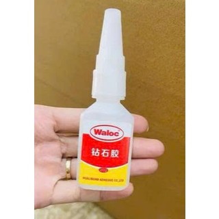 Keo dán móng Waloc lẻ chai- Keo bê tông đa năng chuyên dụng làm móng nail