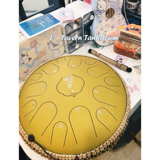  Trống không linh 15 nốt trống lưỡi thép tank drum 15 phím âm thanh trống chất lượng cao âm thanh hay 