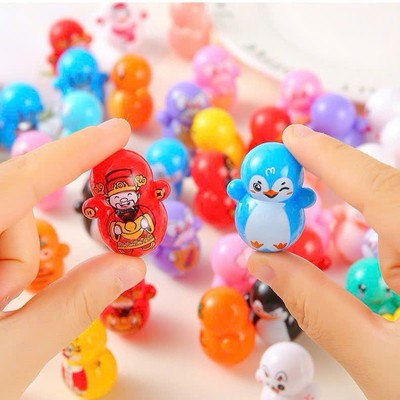 Combo 100 lật đật mini nhiều mẫu siêu dễ thương cho bé