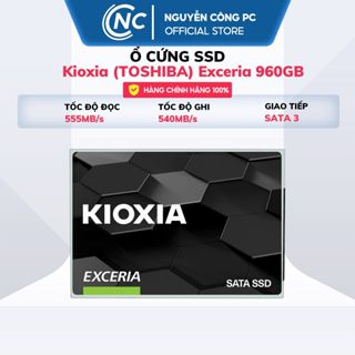 Ổ cứng SSD Kioxia (TOSHIBA) Exceria 960GB | 3D NAND, 2.5 inch, SATA III  - BH 36 tháng