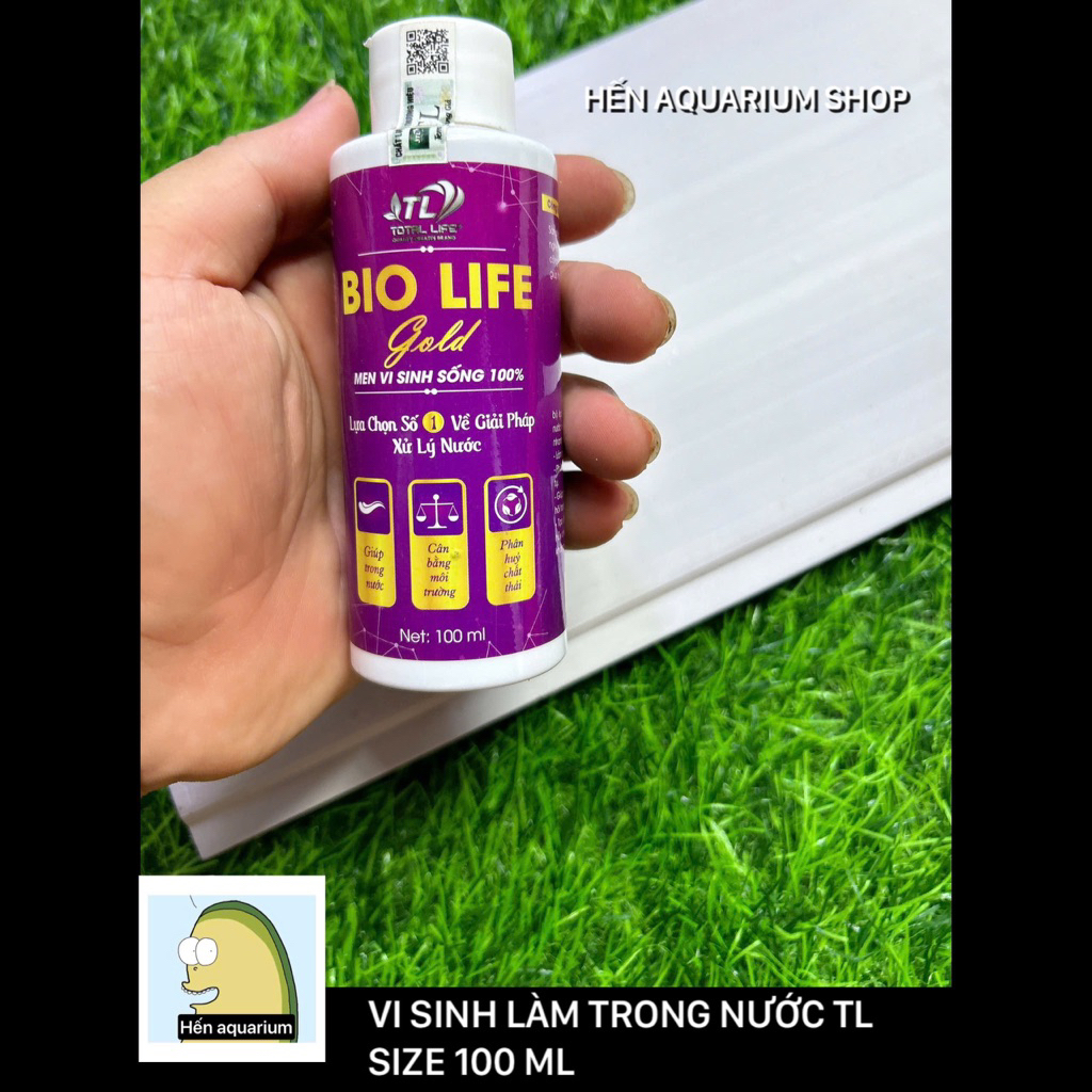 Vi sinh Bio Life làm trong nước bể cá