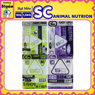 [1kg – 1.5kg] Hạt Cho Mèo SC Animal Nutrition – Grainfree, Siêu Topping, Dinh Dưỡng Đầy Đủ Cho Mèo
