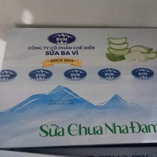 Sữa Chua Ba Vì Nha Đam 100g – Thùng 48 Hộp – Ngon Mát, Giòn Ngon, Tốt Cho Tiêu Hóa