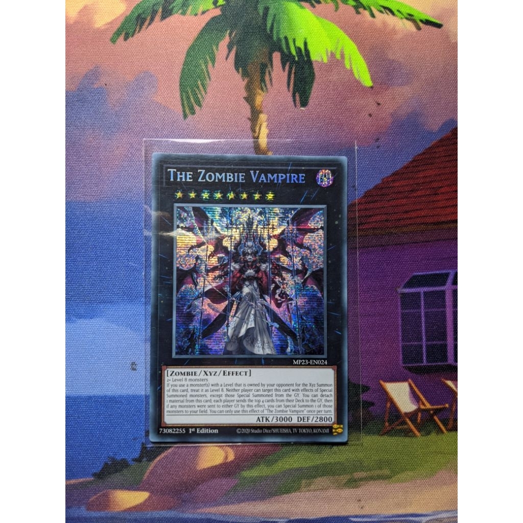 lá bài The Zombie Vampire - MP23-EN024 - Prismatic Secret Rare 1st Edition
