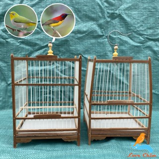  Lồng chim Khuyên - hút mật nan cáp quang  Lồng chim hút mật-chim khuyên  lồng hoàn thiện  