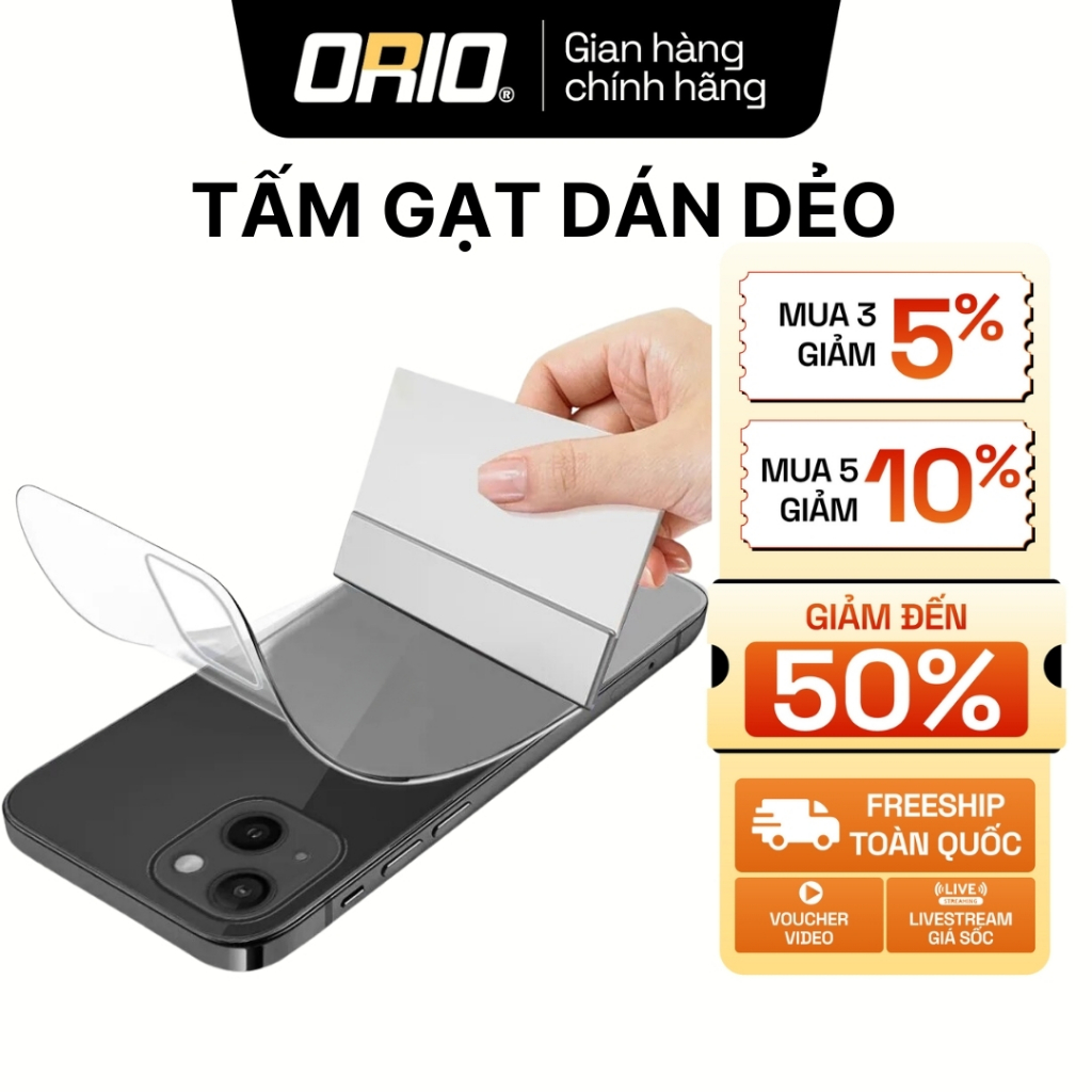 Miếng Gạt Hỗ Trợ Dán PPF ORIO Decal iPhone Full 2 Mặt x/xs/xr/xsmax/11/12/13/14/15/pro/plus/promax