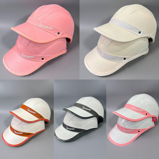  Nón bảo hiểm lưỡi trai thời trang cao cấp Mũ bảo hiểm kết phong cách cho cả nam và nữ chống ố vàng 