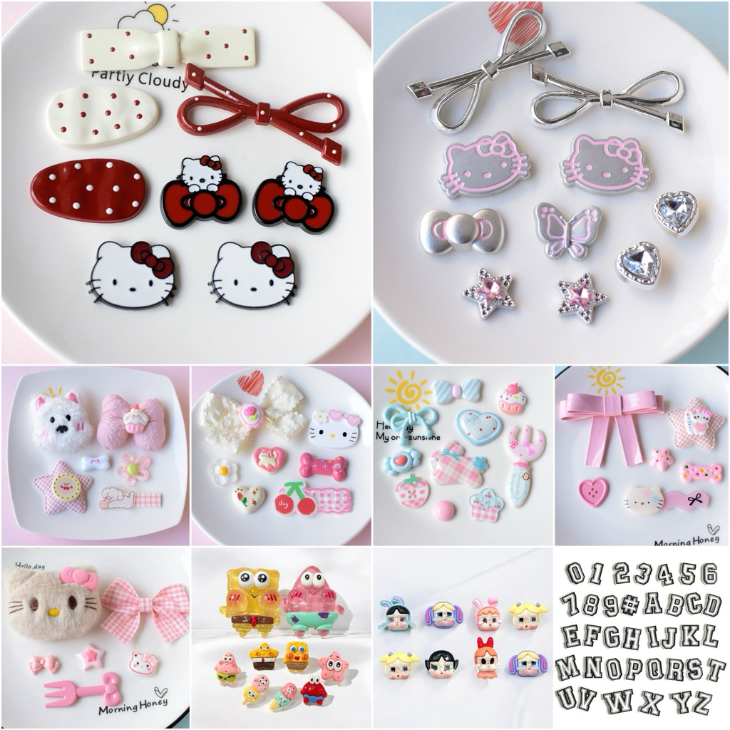 Charm Gắn Dép Sticker Mini Cute Nhiều Mẫu Ngẫu Nhiên – Phụ Kiện Trang Trí