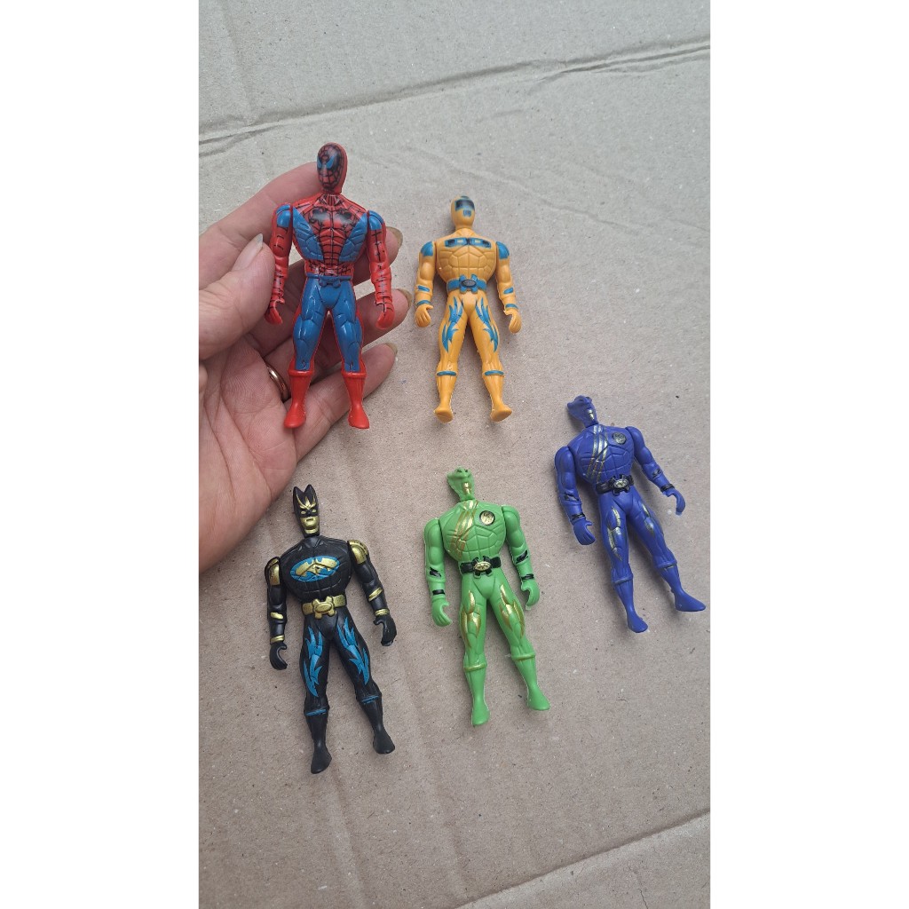 Combo hình nhựa 5 anh em siêu nhân