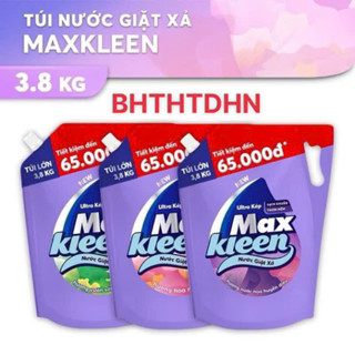 Nước giặt Maxkleen Túi nặng 3.8kg thơm tho sạch sẽ