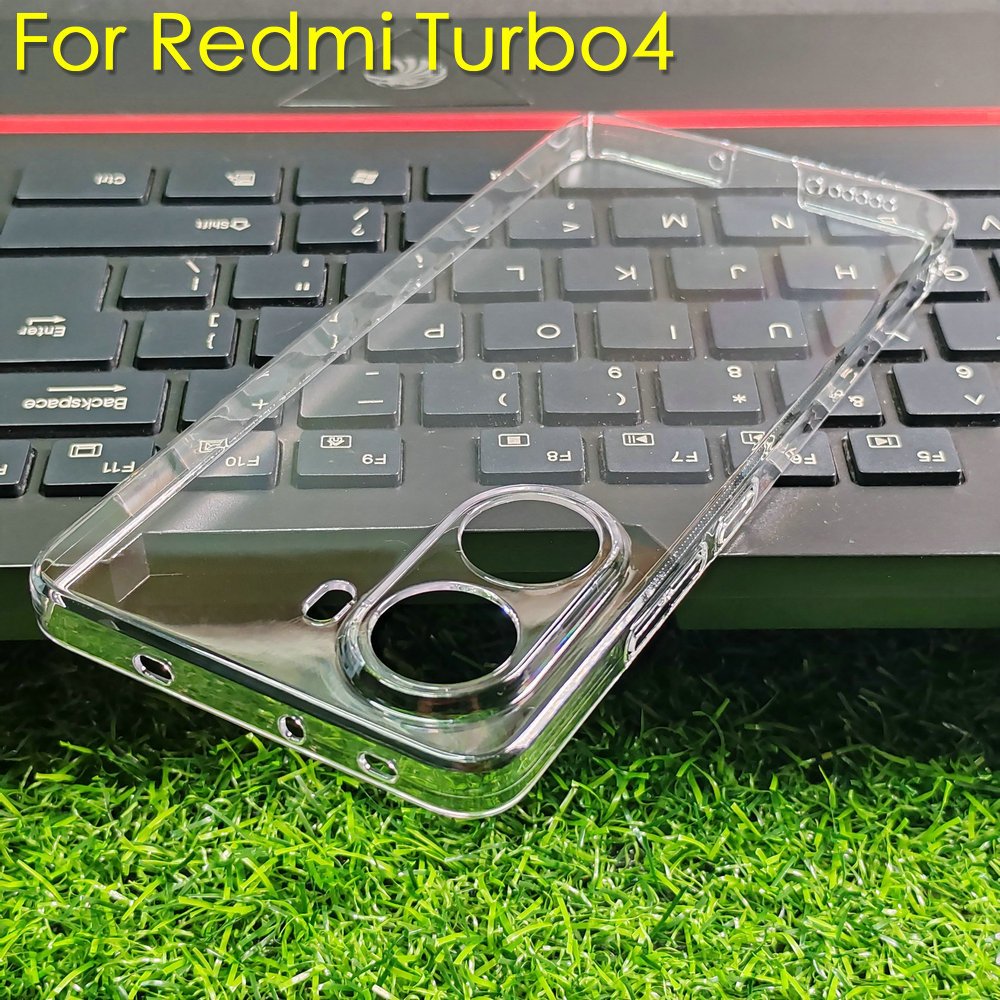 Ốp Lưng PC Cứng Trong Suốt Xiaomi Redmi Turbo 5 Max / 5 / X8 Pro Max 4 Pro / Poco F7 / Turbo 4 / X7 