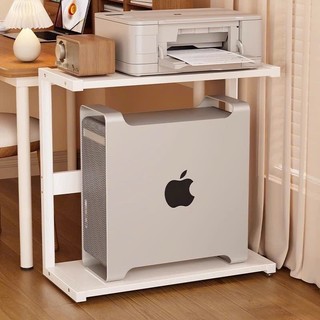  Kệ sắt gỗ để máy tính pc máy in tiện lợi có bánh xe chịu lực tốt 