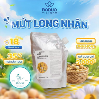 Mứt long nhãn Boduo túi 1kg date mới