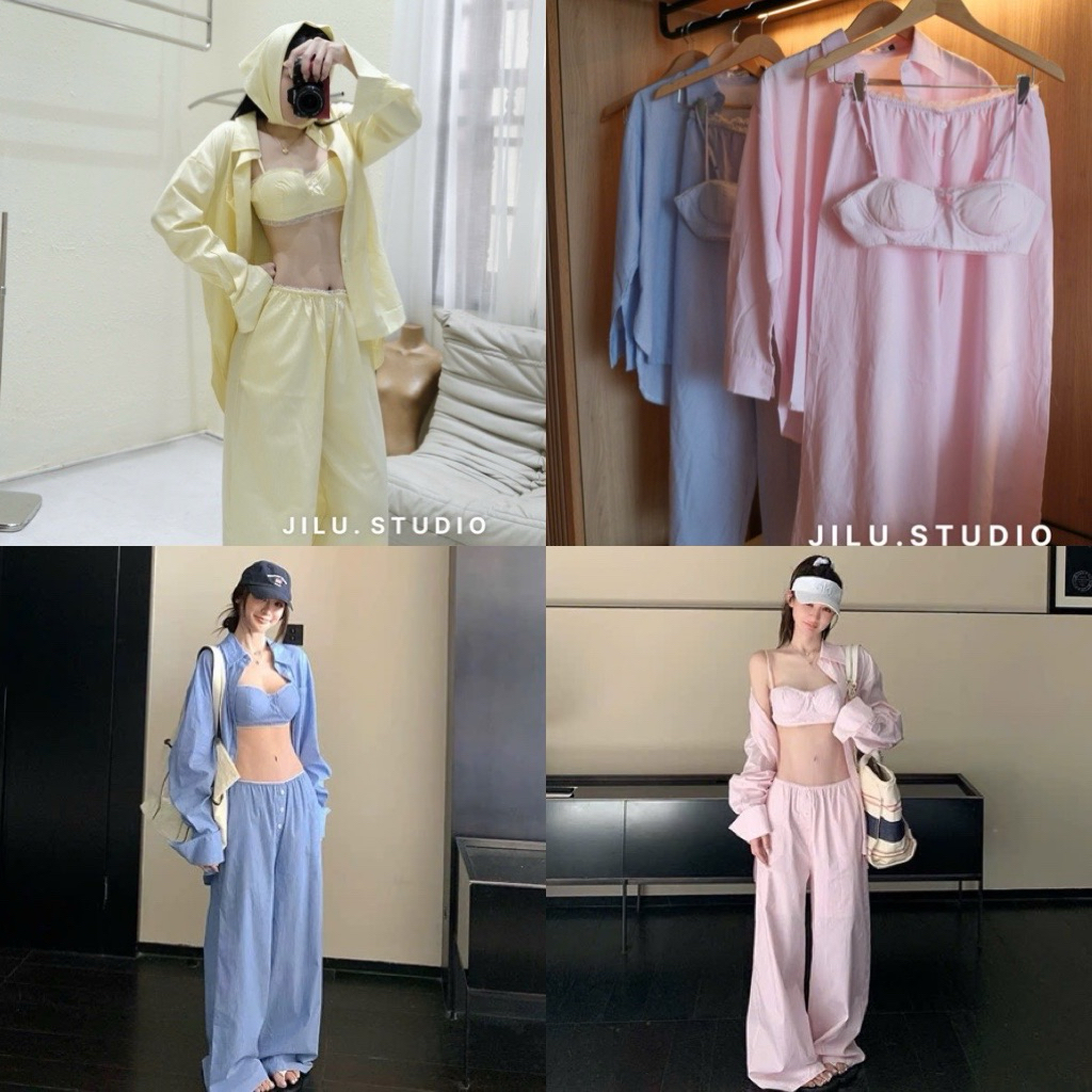 JILU STUDIO - SET KẺ 4 CHI TIẾT VIBE BIỂN CẢ ĐÂY RỒI CÁC NÀNG ƠI