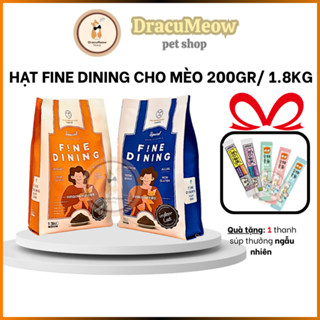   Seal 200gr  1.8kg  Hạt thức ăn khô FINE DINING cao cấp cho mèo trưởng thành mèo tiết niệu PETKO  CATSON  CAT'S ON  MIX 