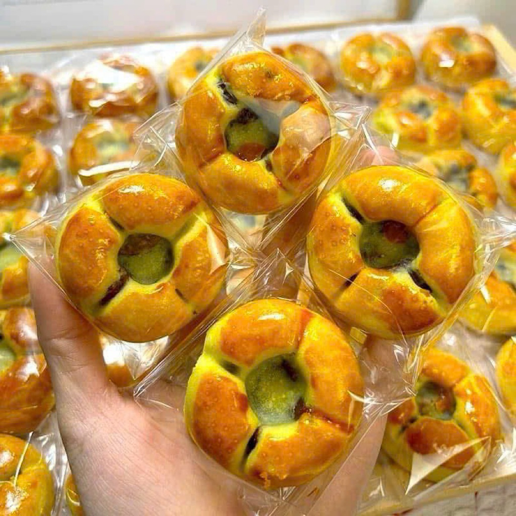 bánh táo đỏ óc cho khoai đậu kẹp không đường 1kg