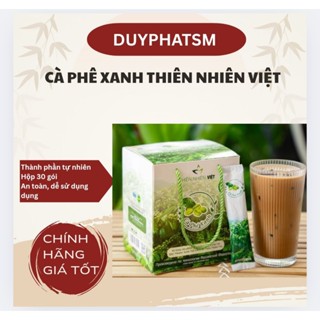  * Hộp 30 gói chính hãng Cà Phê Xanh Thiên Nhiên Việt Hộp 30 gói 