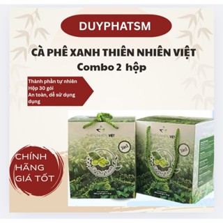  *Combo 2 hộp* Chính Hãng  Cà Phê Xanh Thiên Nhiên Việt 