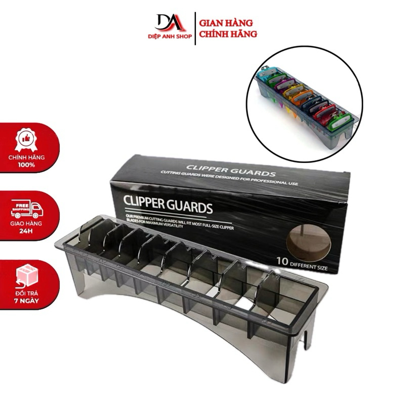 Khay đựng cữ tông đơ 10 ngăn tiện dụng