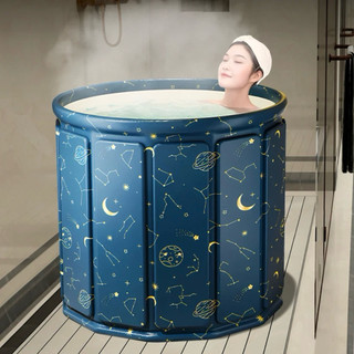 Bồn tắm gấp gọn cho người lớn HPS cao cấp  Dễ dàng tháo lắp 8 lớp SUNNY làm từ vải Oxford chống thấm cách nhiệt 3h