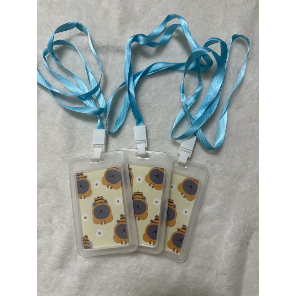 ( Dây + Thẻ tên nhựa cứng) Thẻ đeo tên/ dây đeo thẻ, thẻ đeo bảng tên sinh viên, học sinh khổ dọc
