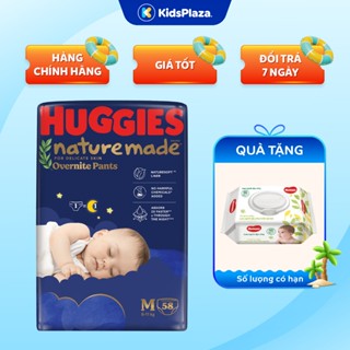 Bỉm - Tã quần Huggies Naturemade ban ĐÊM đầy đủ size cho bé EC - KidsPlaza