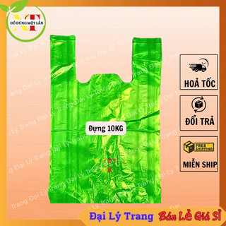 ( 1KG ) Túi Nilong - Bọc nilon 2 quai đựng 10KG Có 2 loại dày và mỏng _ đại lý trang
