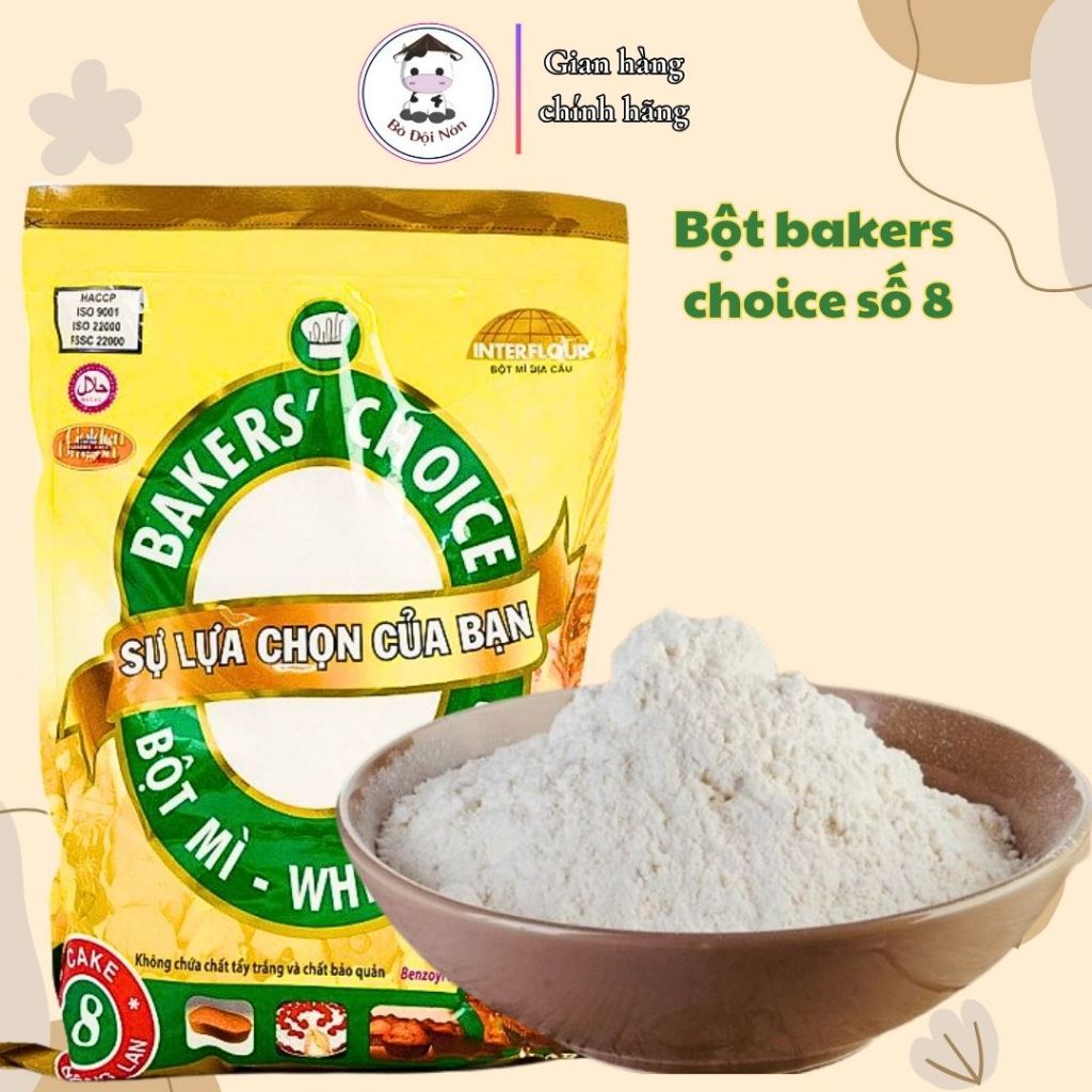Bột Mì Đa Dụng Bakers’ Choice Số 8 (1kg)