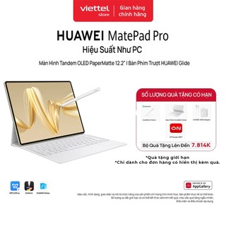  Máy tính bảng HUAWEI MatePad Pro 12.2" Chính hãng | Màn Hình Tandem OLED PaperMatte 12.2" | Bàn Phím Trượt HUAWEI Glide 