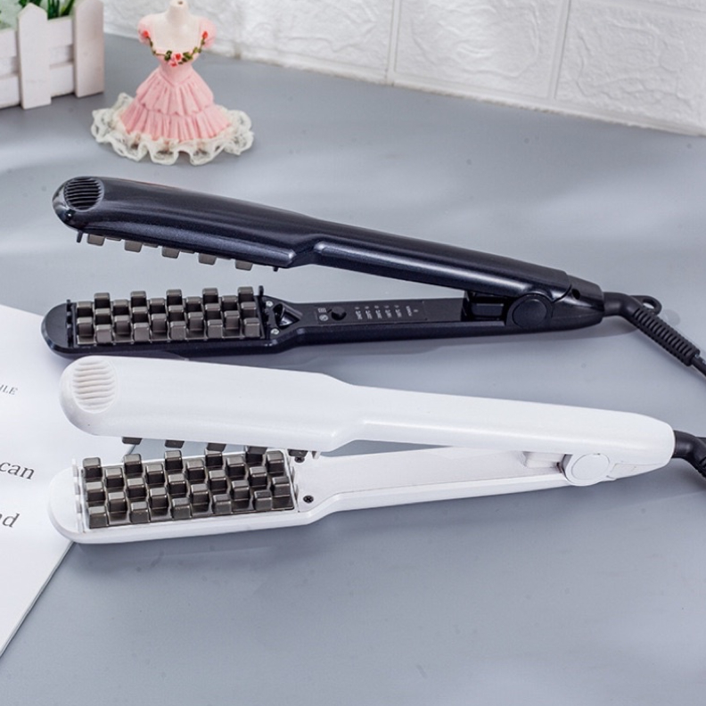 Máy Dập Phồng,Dập Xù Tóc Chân Vuông 5 Mức Chỉnh Nhiệt Cao Cấp